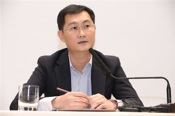 Founder, chairman and CEO of Tencent Holdings Ltd, Ma Huateng, speaks at a press conference in Beijing on March 3, 2016. (Photo provided to chinadaily.com.cn) Founder, chairman and CEO of Tencent Holdings Ltd, Ma Huateng, speaks at a press conference in Beijing on March 3, 2016. (Photo provided to chinadaily.com.cn)