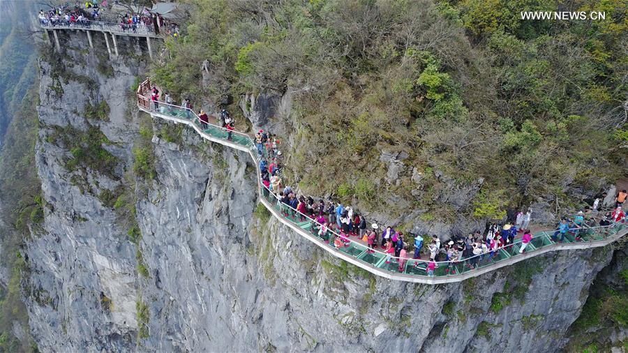 Stone forests, glass walkways bedazzle the senses