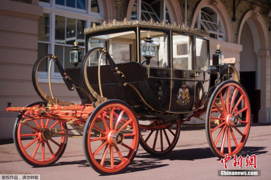 The carriage will be pulled by six royal horses. (Photo/Agencies)