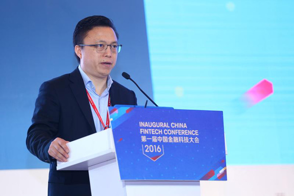 Lai Zhiming, vice-president of Tencent, made a keynote speech at the Inaugural China Fintech Conference held by Tsinghua University PBC School of Finance in Beijing on July 10, 2016. (Photo provided to chinadaily.com.cn) Lai Zhiming, vice-president of Tencent, made a keynote speech at the Inaugural China Fintech Conference held by Tsinghua University PBC School of Finance in Beijing on July 10, 2016. (Photo provided to chinadaily.com.cn)
