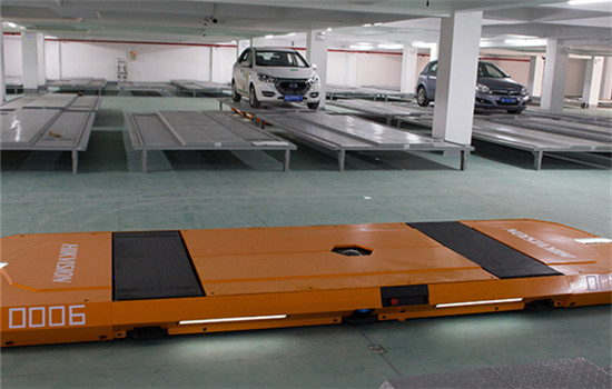 A section of the smart parking system at Wuzhen, Zhejiang province. (Photo/China Daily) A section of the smart parking system at Wuzhen, Zhejiang province. (Photo/China Daily)