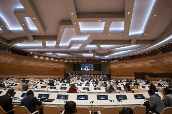 Participants attend the event Development Dimensions of the Sharing Economy -- Learnings from China at Palais des Nations in Geneva, Switzerland, on April 16, 2018. (Xinhua/Xu Jinquan) Participants attend the event Development Dimensions of the Sharing Economy -- Learnings from China at Palais des Nations in Geneva, Switzerland, on April 16, 2018. (Xinhua/Xu Jinquan)