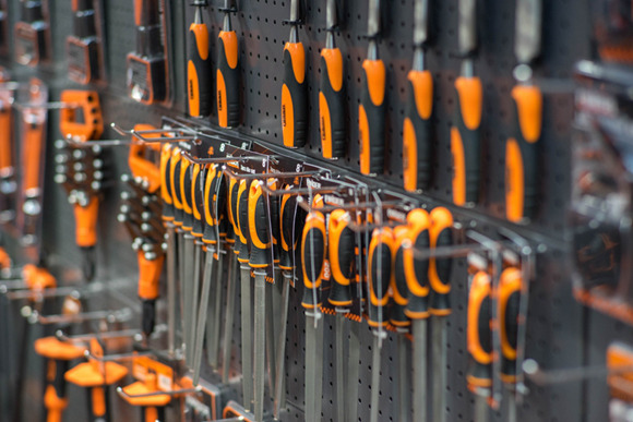 Wang Minfeng's tools store in Yiwu, Zhejiang province on April 24, 2018. (Photo/China.org.cn) Wang Minfeng's tools store in Yiwu, Zhejiang province on April 24, 2018. (Photo/China.org.cn)