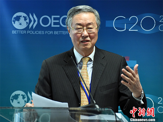 People's Bank of China Governor Zhou Xiaochuan. (File photo/Chinanews.com) People's Bank of China Governor Zhou Xiaochuan. (File photo/Chinanews.com)