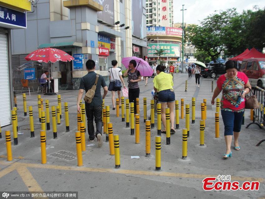A desperate attempt to stop car parking(1/2)