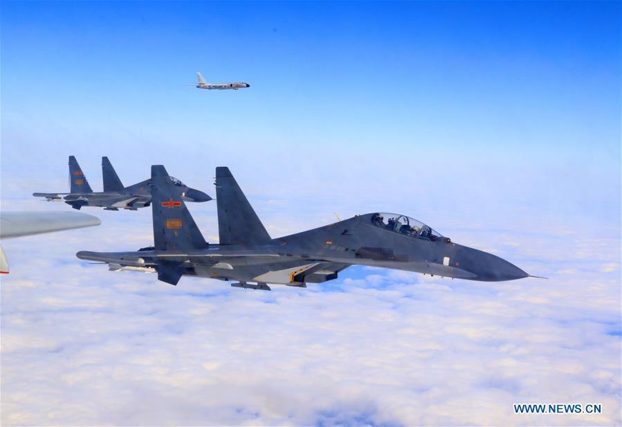 Chinese air force patrol South China Sea(1/6)