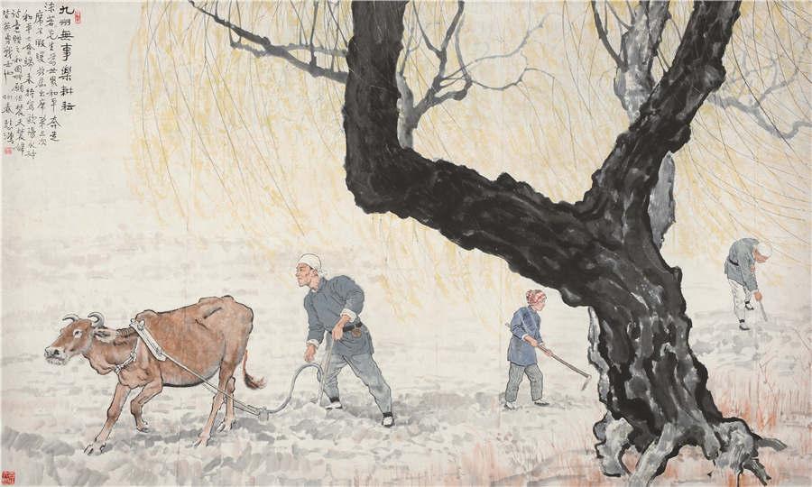 Xu Beihong's works go on display in Beijing(1/5)
