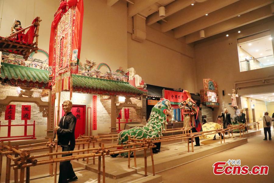 Photo taken on July 2, 2018 shows exhibits at the Hong Kong Museum of History. The permanent home of the museum with a floor area of 17,500 square meters is housed in a building constructed at a cost of HK$390M and funded by the Hong Kong SAR Government. The museum collects and preserves collections related to the history of Hong Kong and South China. Covering 7,000 square meters, the museum’s Hong Kong
Story exhibition vividly outlines the natural environment, folk culture and historical development of Hong Kong. (Photo: China News Service/Hong Shaokui)