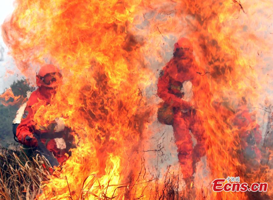 Firefighting, photo by Ji Songtao