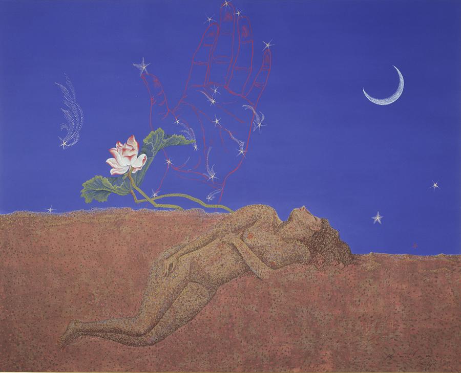 Lotuses in Dreams, 1983.  (Photo provided to China Daily)