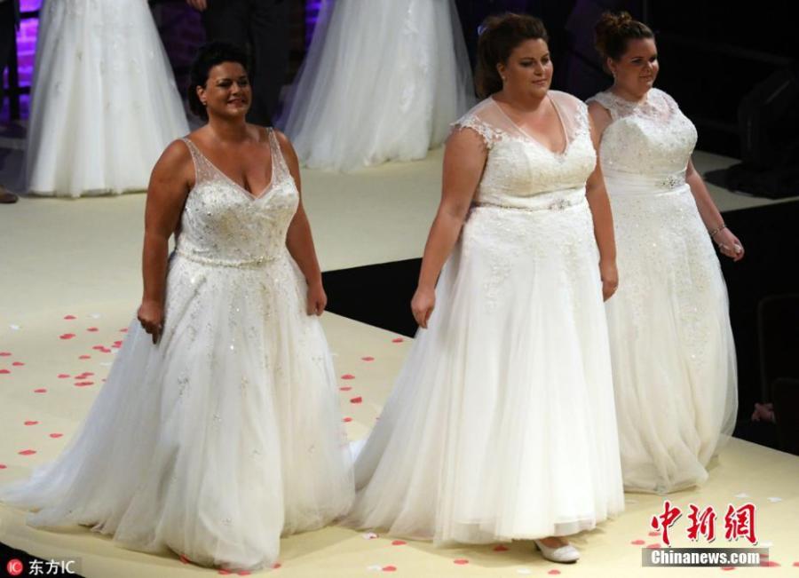 A beauty contest for plus-size women held in M?nchengladbach in North Rhine-Westphalia, Germany, Sept. 1, 2018. (Photo/Agencies)