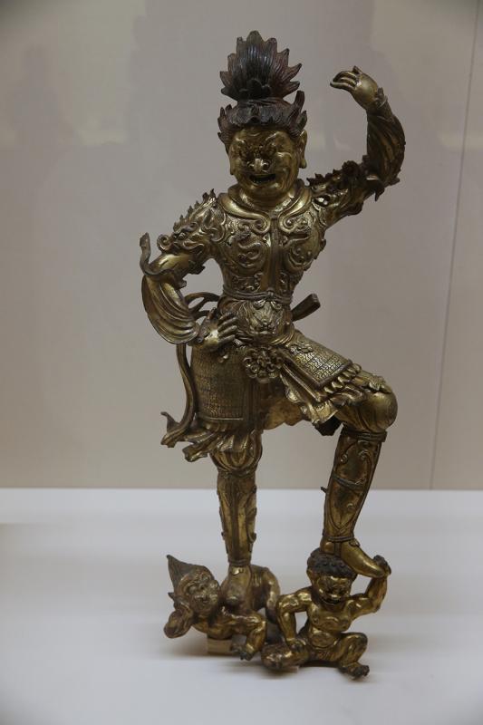 The ongoing The Grandeur of Tang at the National Museum of China puts together some 120 objects of the great era from the collections of nine museums and cultural institutions around Shaanxi Province, the former site of the imperial capital, Chang\'an (today\'s Xi\'an). (Photo/China Daily)