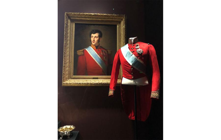 Opening ceremony for exhibition Prince and Princess of Monaco - A European Dynasty kicks off at the Meridien Gate of the Palace Museum, Beijing on Thursday. The exhibition opens to the public on Friday. (Photos: Luo Yunzhou/GT)