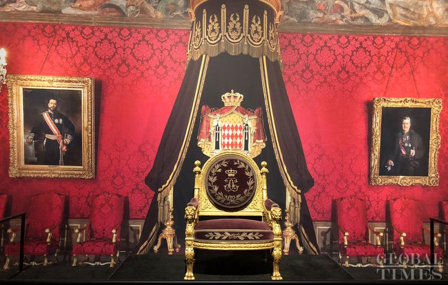 Opening ceremony for exhibition Prince and Princess of Monaco - A European Dynasty kicks off at the Meridien Gate of the Palace Museum, Beijing on Thursday. The exhibition opens to the public on Friday. (Photos: Luo Yunzhou/GT)