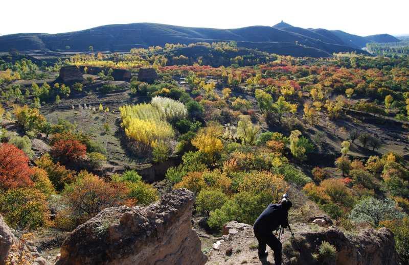 The relics of Great Wall of Datong. (Photo by Li Yi and Han Jianjun/for chinadaily.com.cn)