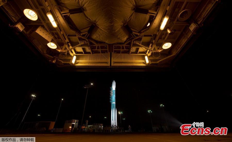 The United Launch Alliance (ULA) Delta II rocket with the NASA Ice, Cloud and land Elevation Satellite-2 (ICESat-2) onboard is seen shortly after the mobile service tower at SLC-2 was rolled back, Sept. 15, 2018, at Vandenberg Air Force Base, Calif. The ICESat-2 mission will measure the changing height of Earth\'s ice. ICESat-2 is capable of measuring changes in ice thickness, forest growth and cloud height down to 0.02 inches (0.4 millimeters) every year — the thickness of a No. 2 pencil, according to NASA. (Photo/Agencies)