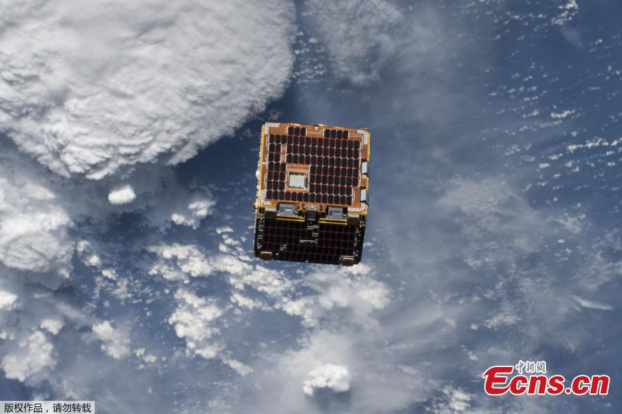 On June 20, 2018, the International Space Station deployed the NanoRacks-Remove Debris satellite into space from outside the Japanese Kibo laboratory module. This technology demonstration was designed to explore using a 3D camera to map the location and speed of orbital debris or \