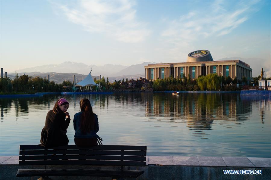Photo taken on Oct. 11, 2018 shows the National Museum in Dushanbe, Tajikistan. (Xinhua/Wu Zhuang)