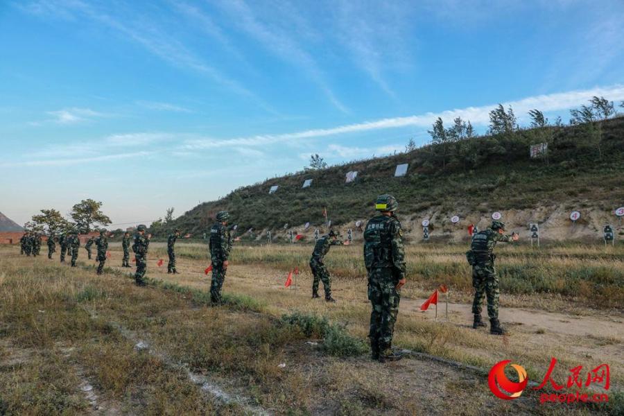A 40-day long sniper training was recently held by a unit of Chinese armed police force in central China\'s Henan to hone the special operation force known as the Ghost Busters. (Photo/people.cn)