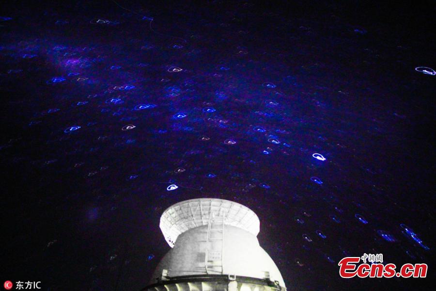 Photos taken from onboard the Chinese space-tracking ship Yuanwang-3 during its voyage in the Pacific Ocean, Oct. 23, 2018. Yuanwang-3 departed on Oct. 2 to carry out four maritime space monitoring and communication missions for the BeiDou-3 and other satellites in the Pacific Ocean. (Photo/IC)