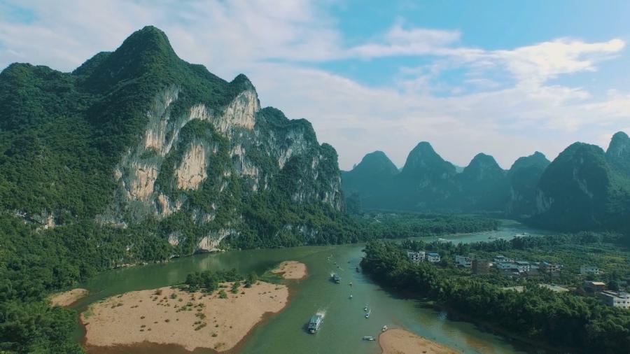 Li River, Guilin\'s mother river. (Photo/CGTN)
There\'s an old Chinese proverb, saying \