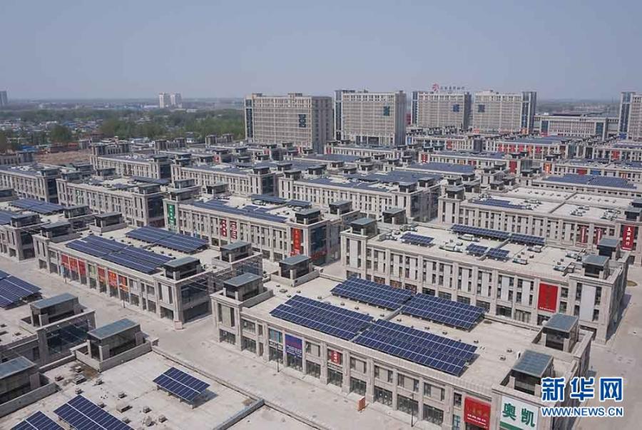 In recent years, Baigou has invested 300 million yuan to optimize its infrastructure. (Photo/Xinhua)