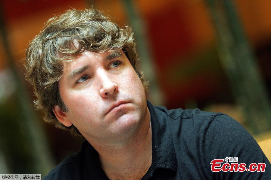 File photo: Stephen Hillenburg, creator of the popular animated series Spongebob Squarepants is interviewed by Reuters in Singapore, January 28, 2005. (Photo/Agencies)