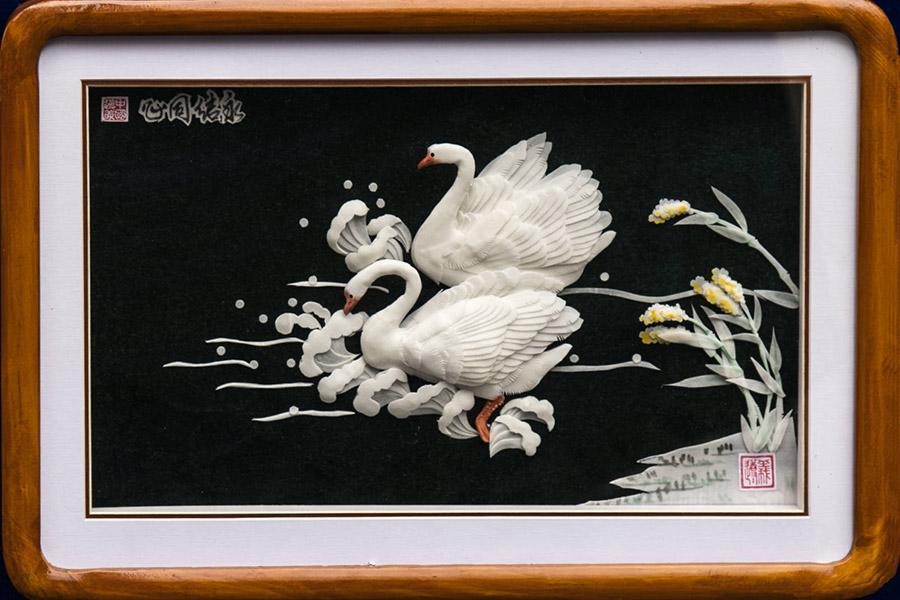 Zunyi grass-stack painting. (Photo provided to chinadaily.com.cn)