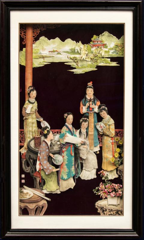Zunyi grass-stack painting.  (Photo provided to chinadaily.com.cn)