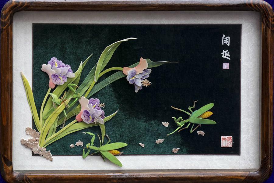 Zunyi grass-stack painting. (Photo provided to chinadaily.com.cn)