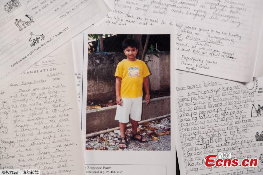 A handout image released by Compassion international, a U.S.-based non-profit organization which utilizes local churches to assist children in poor communities around the world, showing exchanges between late former U.S. President George H.W. Bush and a young boy in the Philippines whom Bush secretly sponsored for ten years through the organization in Colorado Springs, Colorado, USA, issued on Dec. 19, 2018. The sponsorship was kept secret and Bush used the pseudonym George Walker but while details in the letters did hint at his real identity such as a photo and name of the former president\'s dog and other info, his real identity was never discovered. Reports indicate the former president\'s office has confirmed the validity of the letters. (Photo/Agencies)