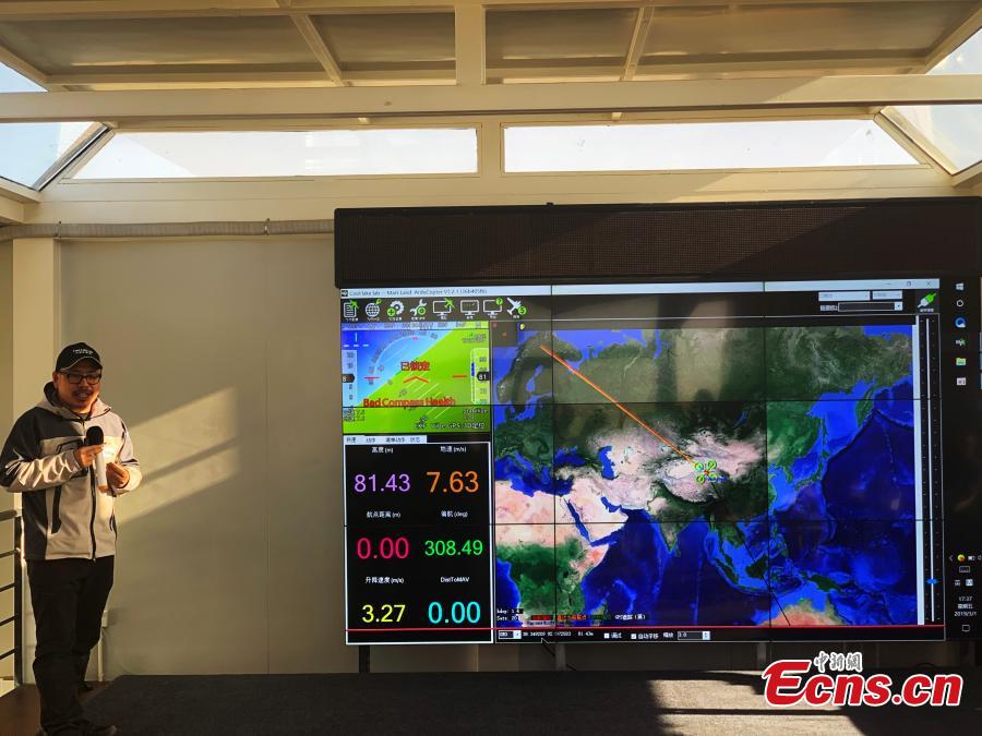 One of the living capsules at China\'s Mars Camp, a Mars simulation base that opened on March 1, 2019. The 5.4 hectare camp can hold 100 people and comes equipped with sleeping capsules for 60 people.  (Photo: China News Service/Sun Rui)