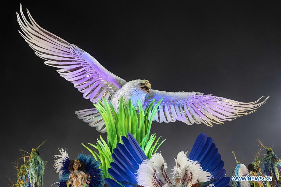 A float of the samba school \
