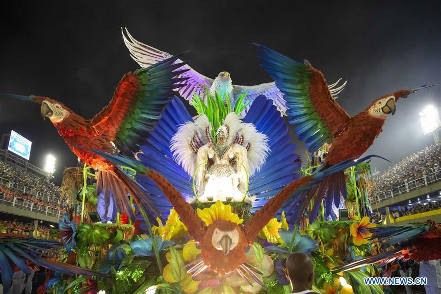 A float of the samba school \