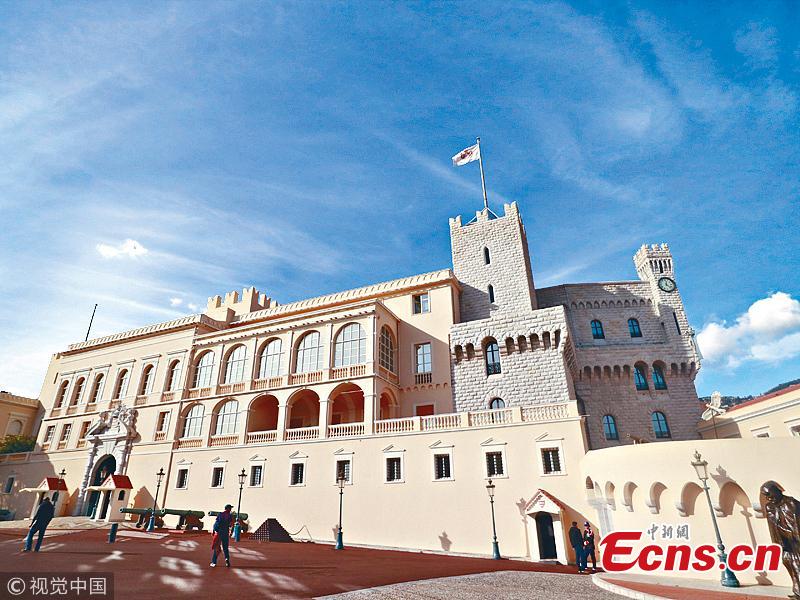 The Prince\'s Palace of Monaco is the official residence of the Sovereign Prince of Monaco. (Photo/VCG)