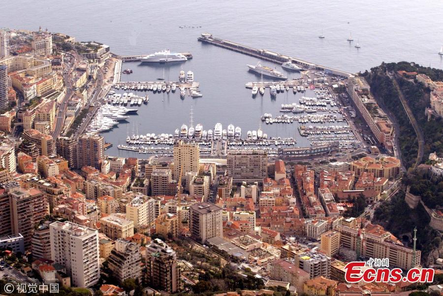 Monaco, a city-state in Europe and the second smallest country in the world. Photo taken on Sept. 17, 2010. Monaco is known for its upscale casinos, yacht-lined harbor and prestigious Grand Prix motor race. (Photo/VCG)