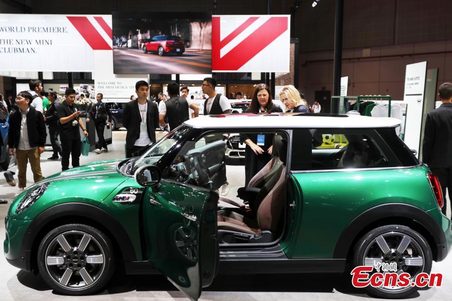 The 2019 Shanghai auto show is underway in Shanghai, April 16, 2019.  The 18th Shanghai International Automobile Industry Exhibition is open to the media on Tuesday and Wednesday, before opening its doors to the public from Thursday until April 25. The exhibition has attracted more than 1,000 exhibitors from 20 countries and regions worldwide, according to organizers. (Photo: China News Service/Zhang Hengwei)