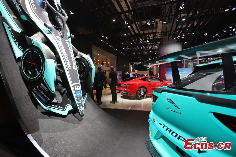 The 2019 Shanghai auto show is underway in Shanghai, April 16, 2019.  The 18th Shanghai International Automobile Industry Exhibition is open to the media on Tuesday and Wednesday, before opening its doors to the public from Thursday until April 25. The exhibition has attracted more than 1,000 exhibitors from 20 countries and regions worldwide, according to organizers. (Photo: China News Service/Zhang Hengwei)
