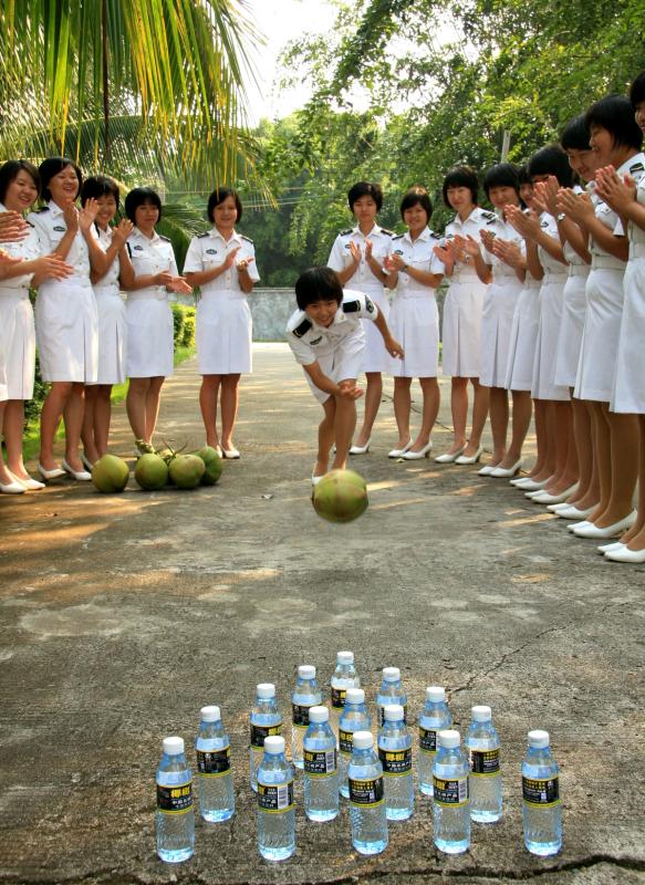 Soldiers improvise their own \