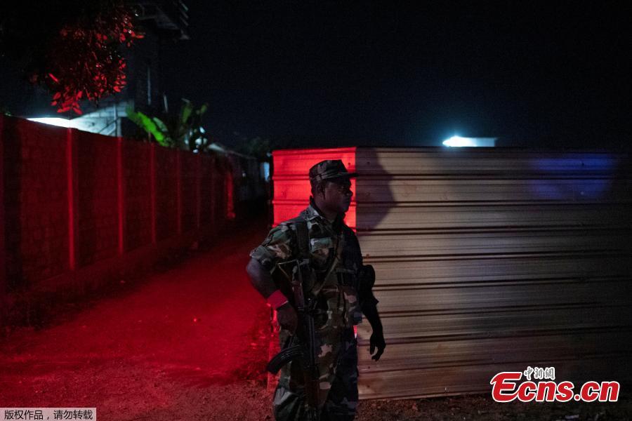 A soldier stands guard outside a training camp allegedly linked to Islamist militants, in Kattankudy near Batticaloa, Sri Lanka, May 5, 2019. (Photo/Agencies)