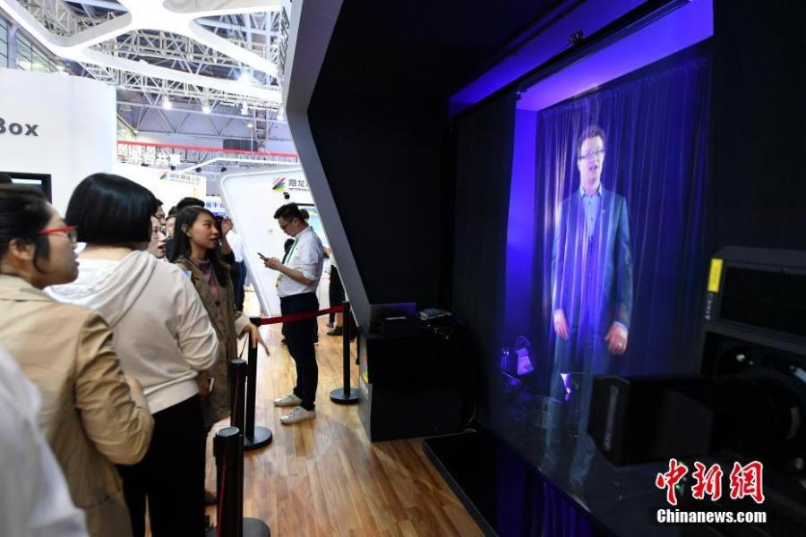 The second Digital China Summit in Fuzhou, East China\'s Fujian Province, May 6, 2019. (Photo: China News Service/Lyu Ming)