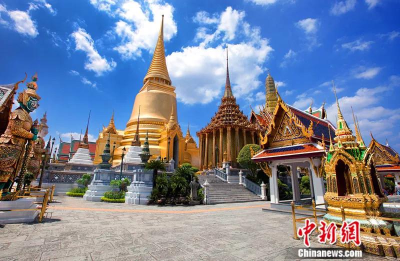 File photo shows the Wat Phra Kaew or the Temple of the Emerald Buddha (officially known as Wat Phra Sri Rattana Satsadaram) in Thailand. (Photo/VCG)