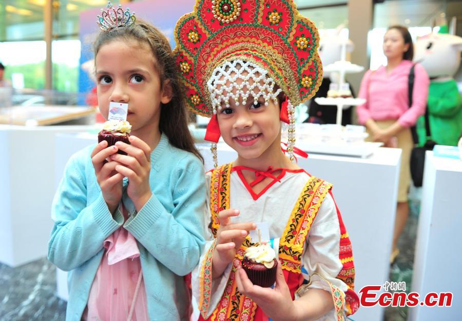 The Asian Cuisine Festival - Taste of Hangzhou opens in Hangzhou City, Zhejiang Province, May 15, 2019. Several cities in China have hosted the Asian Cuisine Festival as part of celebrations for the Conference on Dialogue of Asian Civilizations held in Beijing this week. (Photo: China News Service/Zhang Yin)