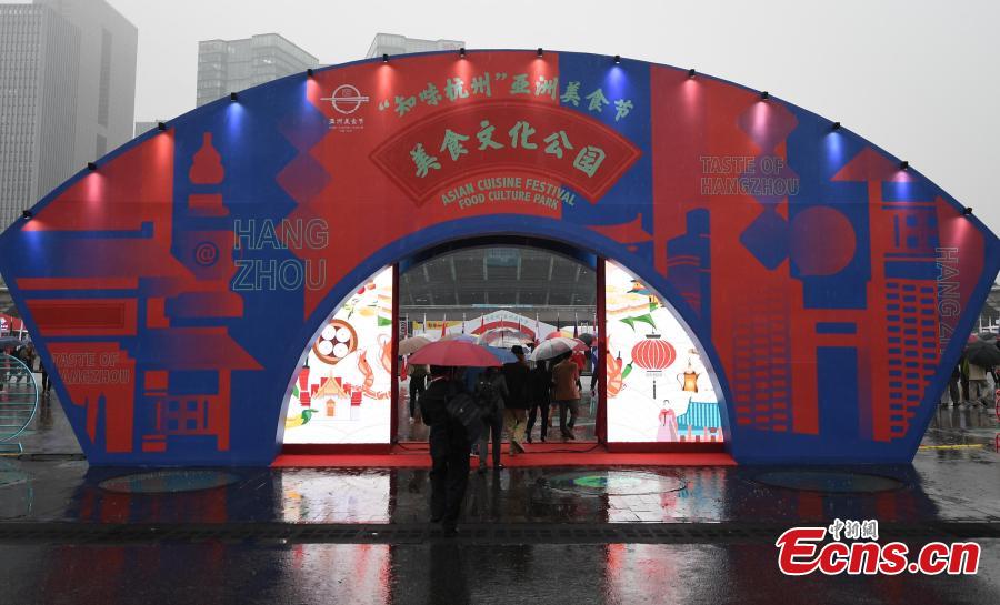 The Asian Cuisine Festival - Taste of Hangzhou in Hangzhou City, Zhejiang Province, May 15, 2019. Several cities in China have hosted the Asian Cuisine Festival as part of celebrations for the Conference on Dialogue of Asian Civilizations held in Beijing this week. (Photo: China News Service/Wang Gang)