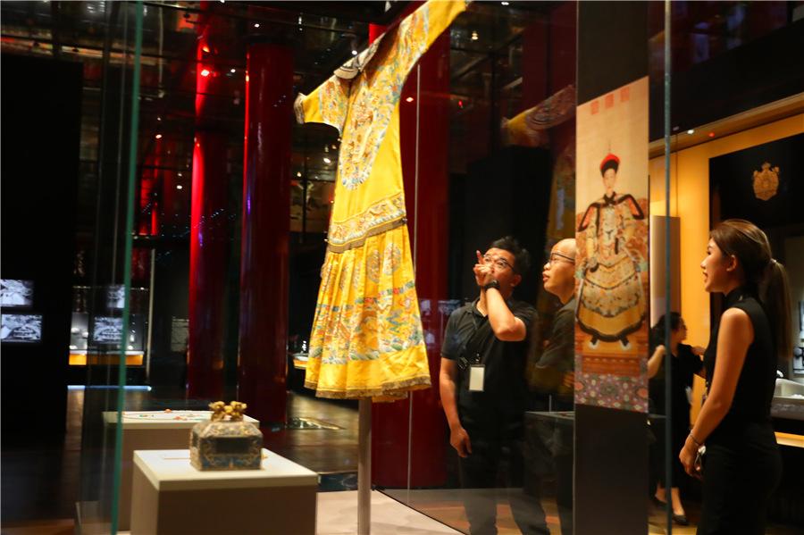 The Palace Museum and Cartier host one of the cultural institution\'s largest shows on the theme of craftsmanship and restoration over the centuries. (Photo provided to China Daily)

\