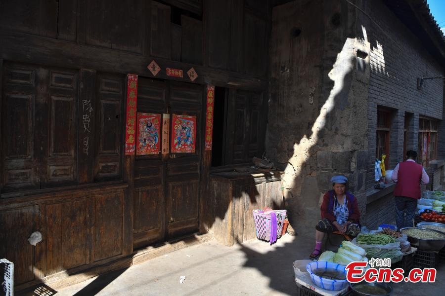 Photo taken on June 5, 2019 shows Baiwu Village located in Nagu Township, Huize County, Yunnan Province. For many centuries this place was an important trading center that revolved around the copper industry. In addition to the beautiful landscape, the village has many well-preserved buildings that date back to Ming and Qing dynasties. In 2005, Baiwu Village was recognized as a Chinese Famous Village of Culture and History. (Photo: China News Service/Liu Ranyang)