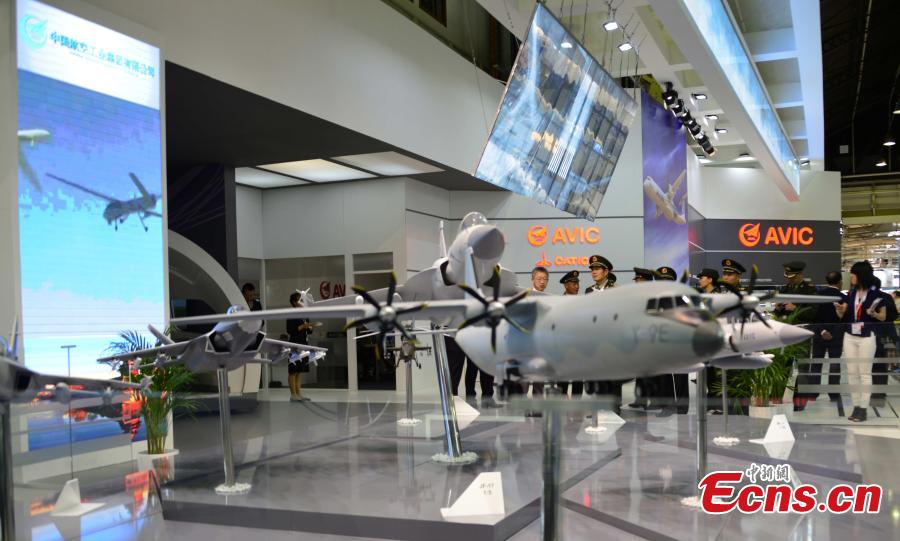 The Aviation Industry Corporation of China, Ltd. (AVIC) is taking part in the 53rd International Paris Air Show, displaying its key commercial and defense products and demonstrating its commitment to win-win cooperation with global partners, on June 17, 2019. (Photo: China News Service/Li Yang)