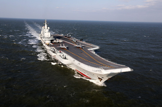 Sea parade showcases growing naval prowess