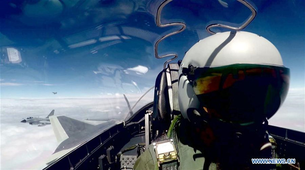 China's J-20 stealth jets conduct first over-the-sea combat training