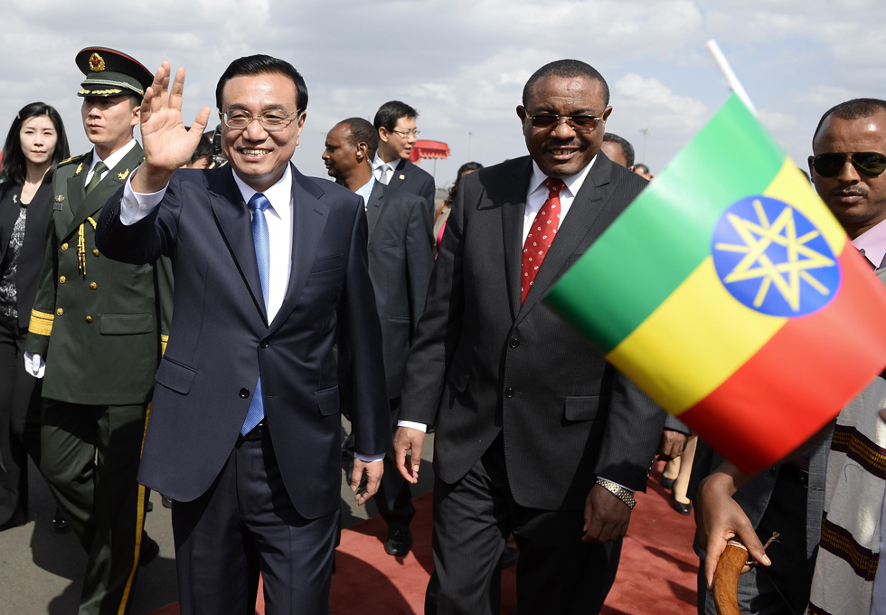 Chinese premier arrives in Addis Ababa for Ethiopia visit 